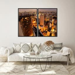 Kit Quadros Decorativos Predios De Sao Paulo