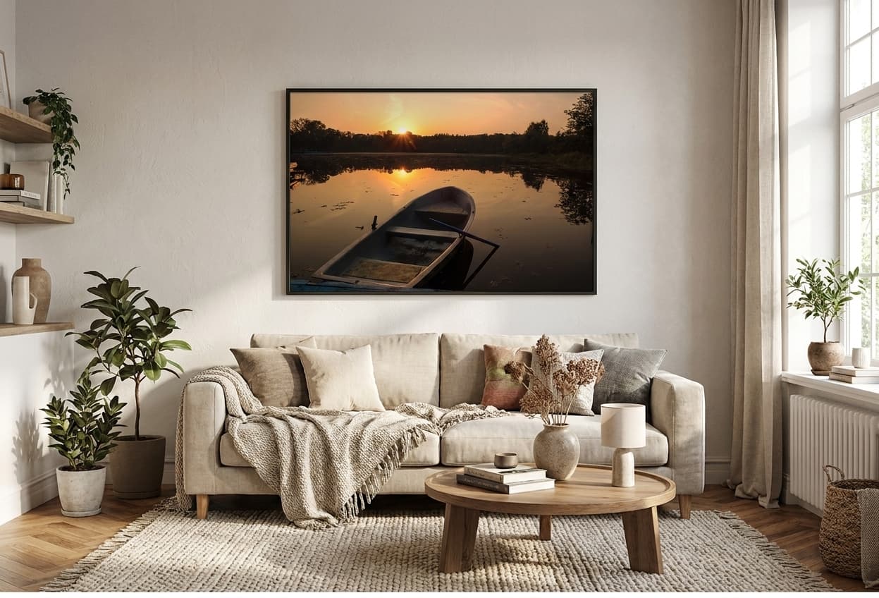 Quadro Decorativo Pôr Do Sol