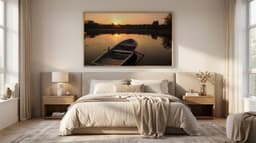Quadro Decorativo Pôr Do Sol