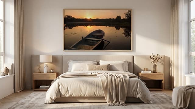 Quadro Decorativo Pôr Do Sol