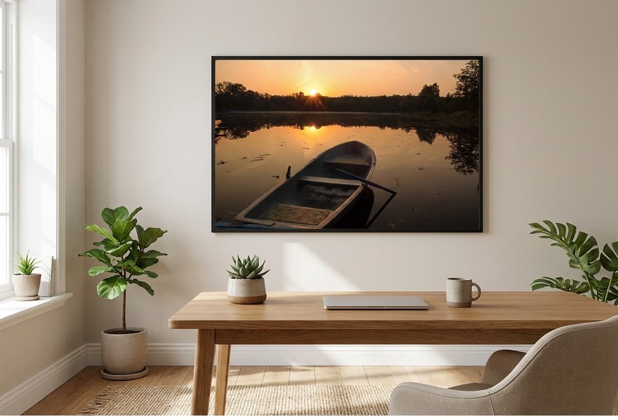 Quadro Decorativo Pôr Do Sol