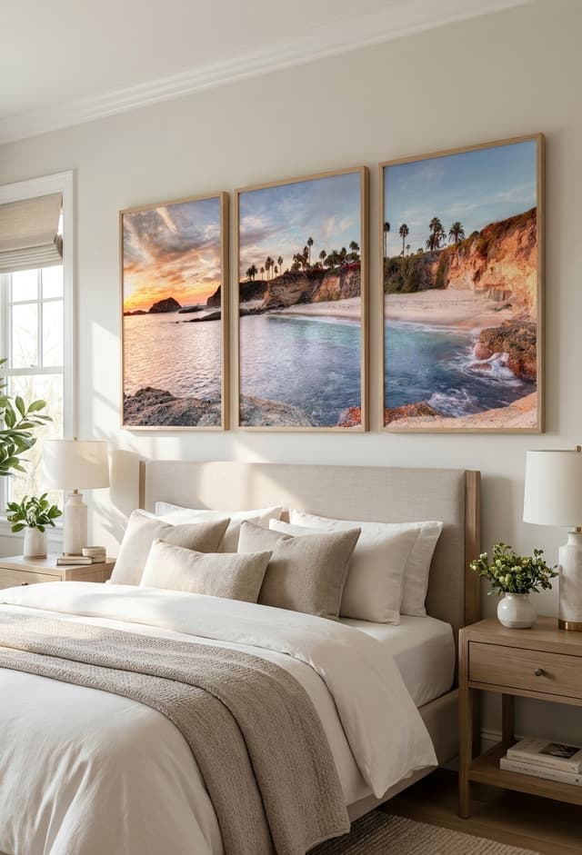 Kit Quadros Decorativos Mar
