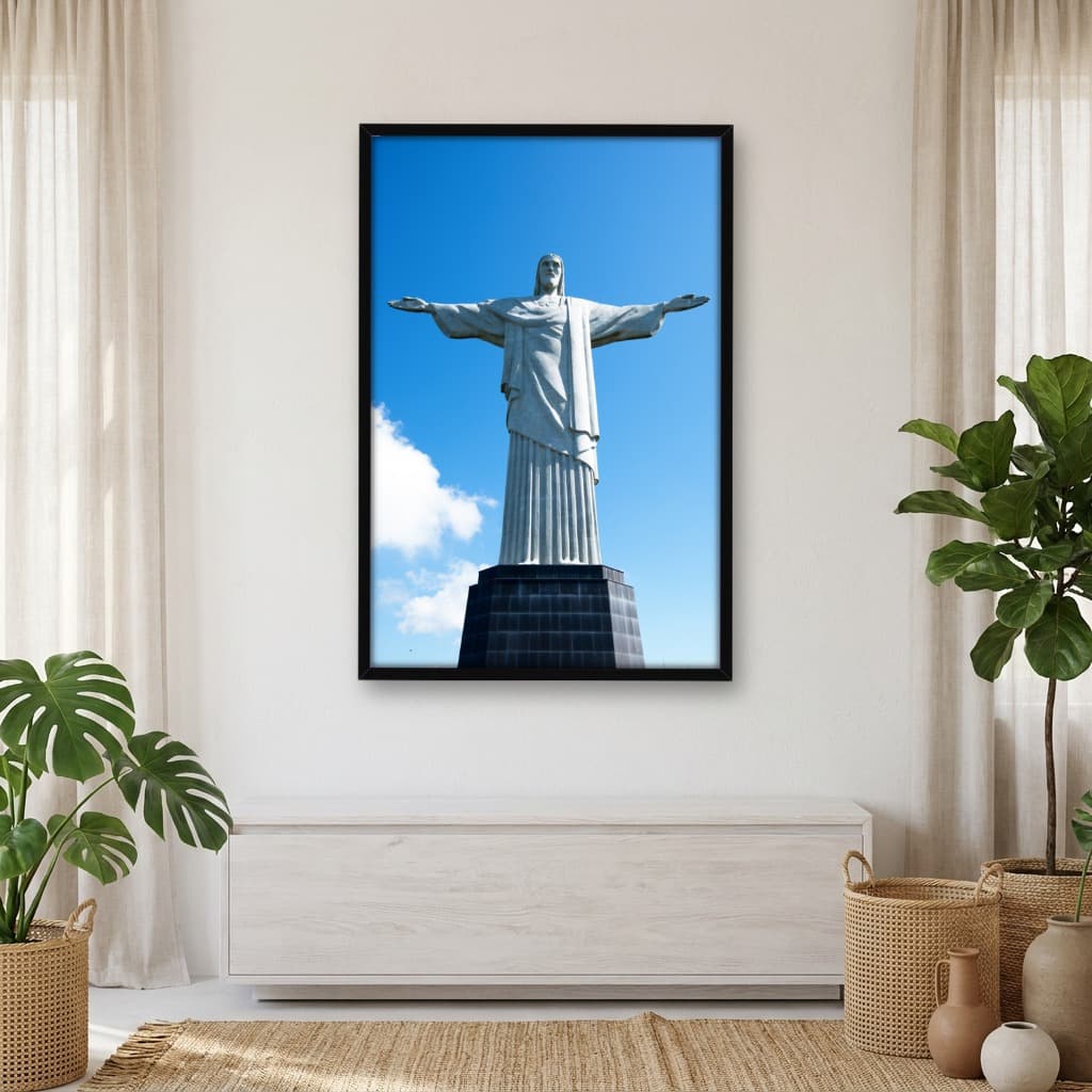 Quadro Decorativo Cristo Redentor Rio De Janeiro