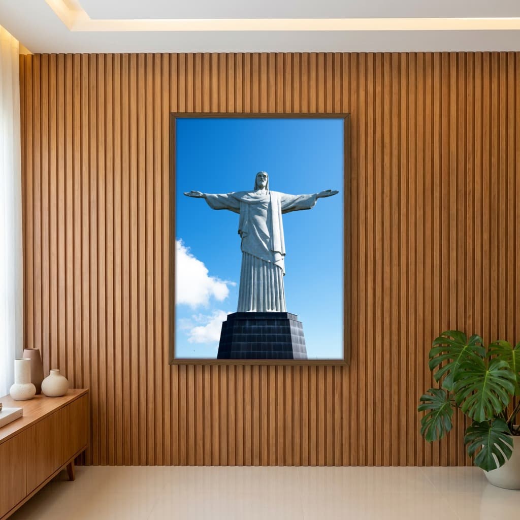 Quadro Decorativo Cristo Redentor Rio De Janeiro