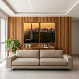 Kit Quadros Decorativos Ibirapuera Sao Paulo 5