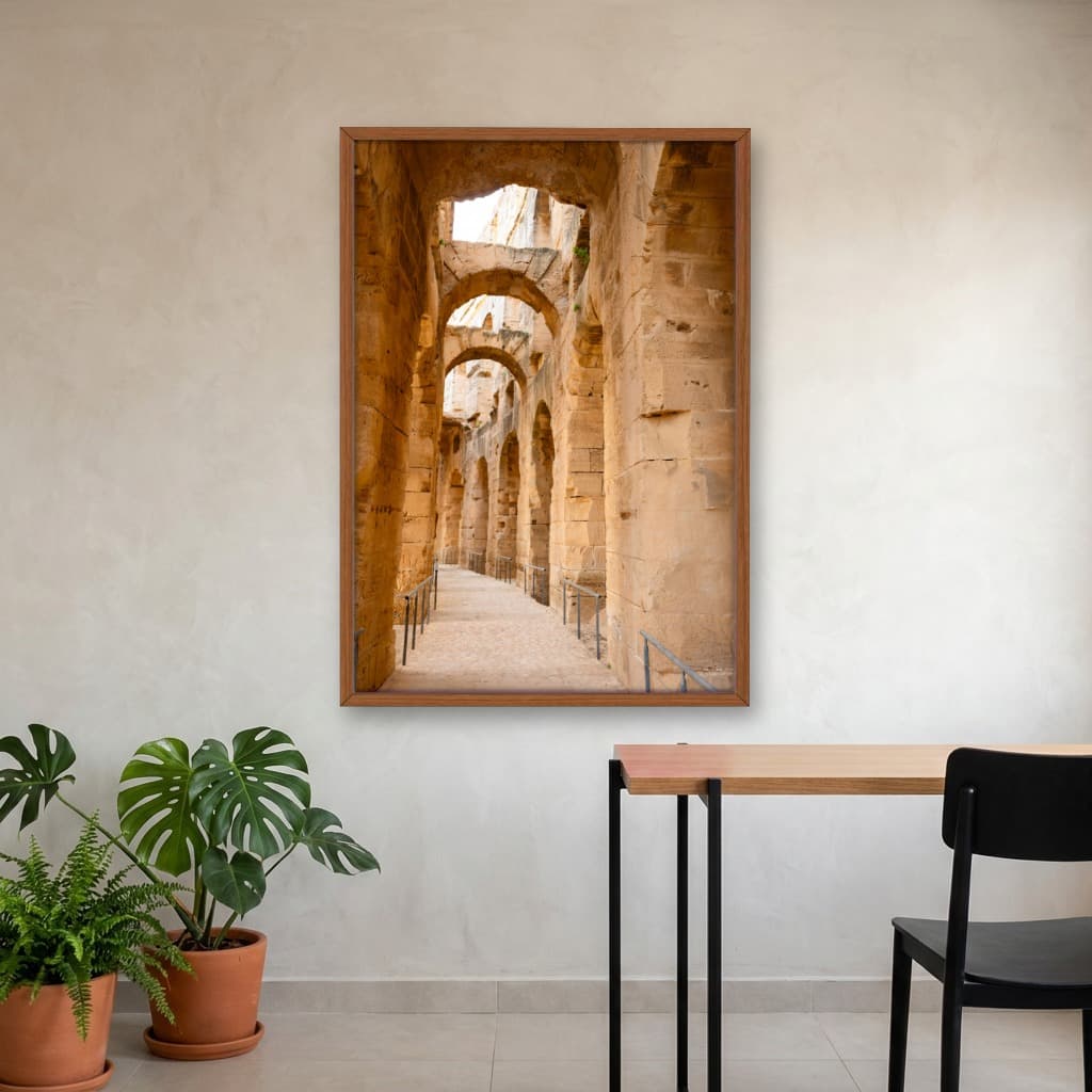 Quadro Decorativo Anfiteatro Tunisia