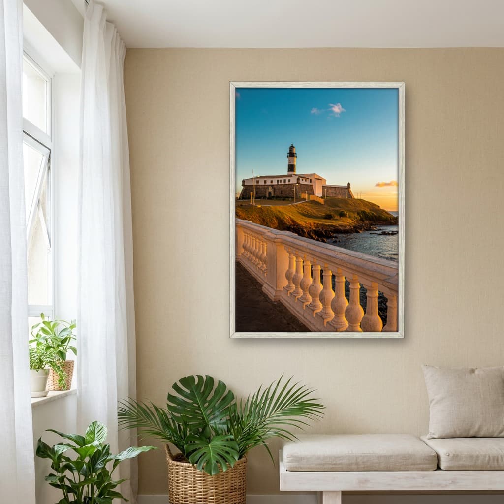 Quadro Decorativo Farol Da Barra Bahia