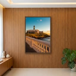 Quadro Decorativo Farol Da Barra Bahia