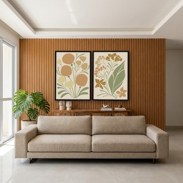 Kit Quadros Decorativos Minimalista