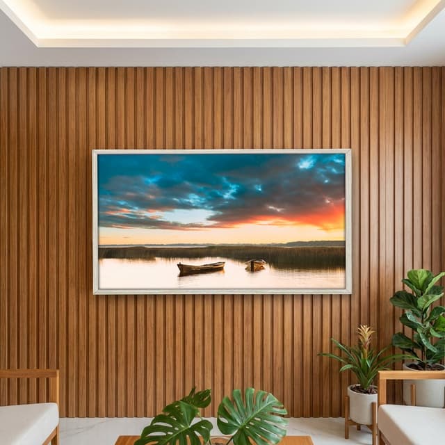Quadro Decorativo No Lago