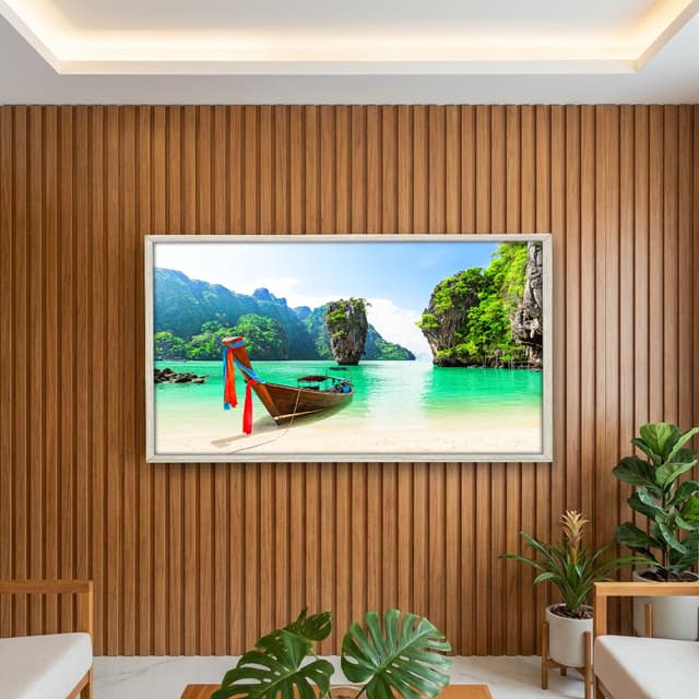 Quadro Decorativo Na Areia
