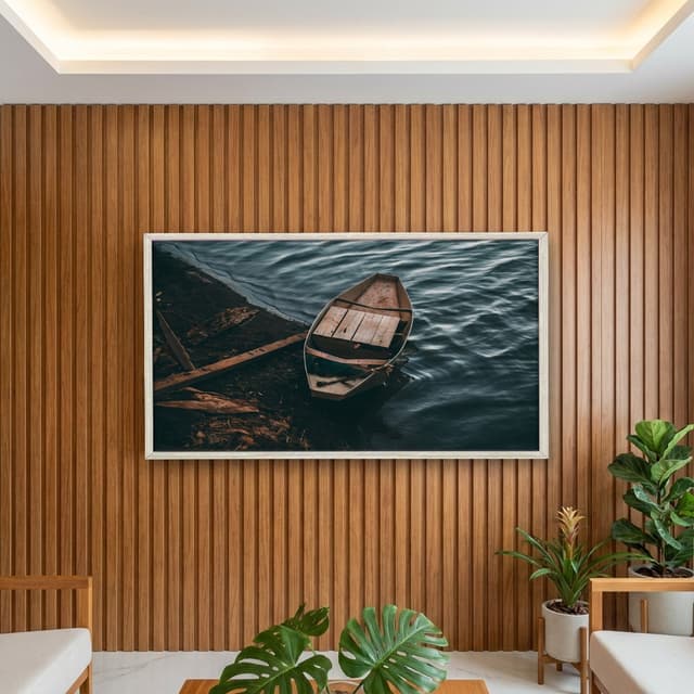 Quadro Decorativo Beira De Lago