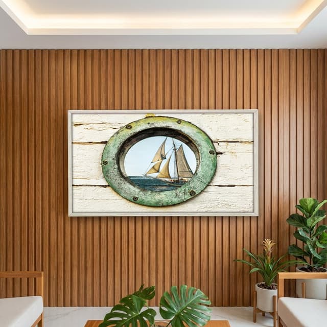 Quadro Decorativo Navio