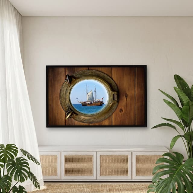 Quadro Decorativo Navio