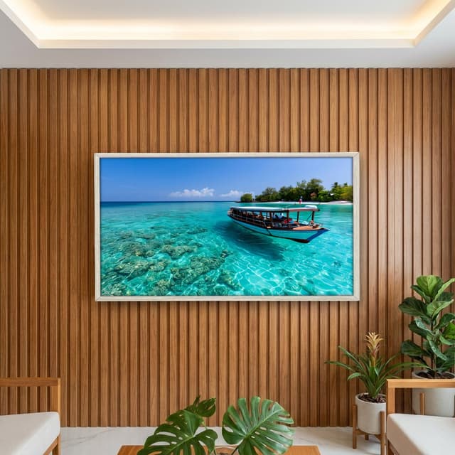 Quadro Decorativo No Mar