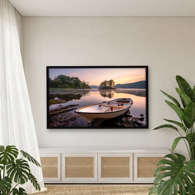 Quadro Decorativo No Lago