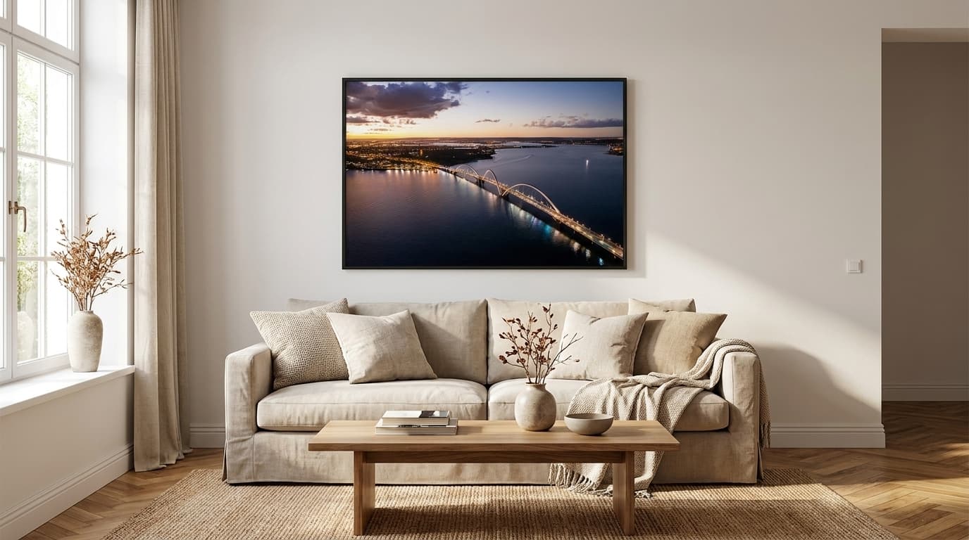 Quadro Decorativo Ponte Juscelino Kubitschek