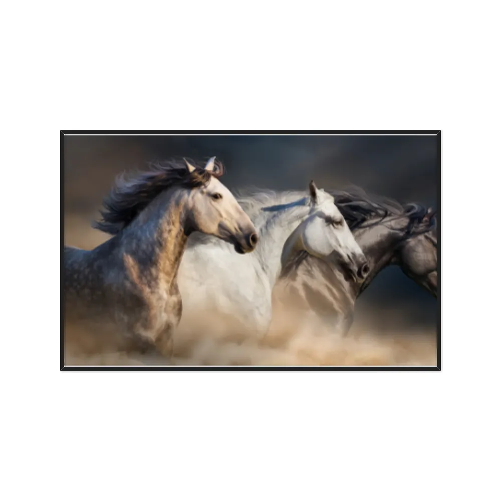 Quadro Decorativo Cavalos