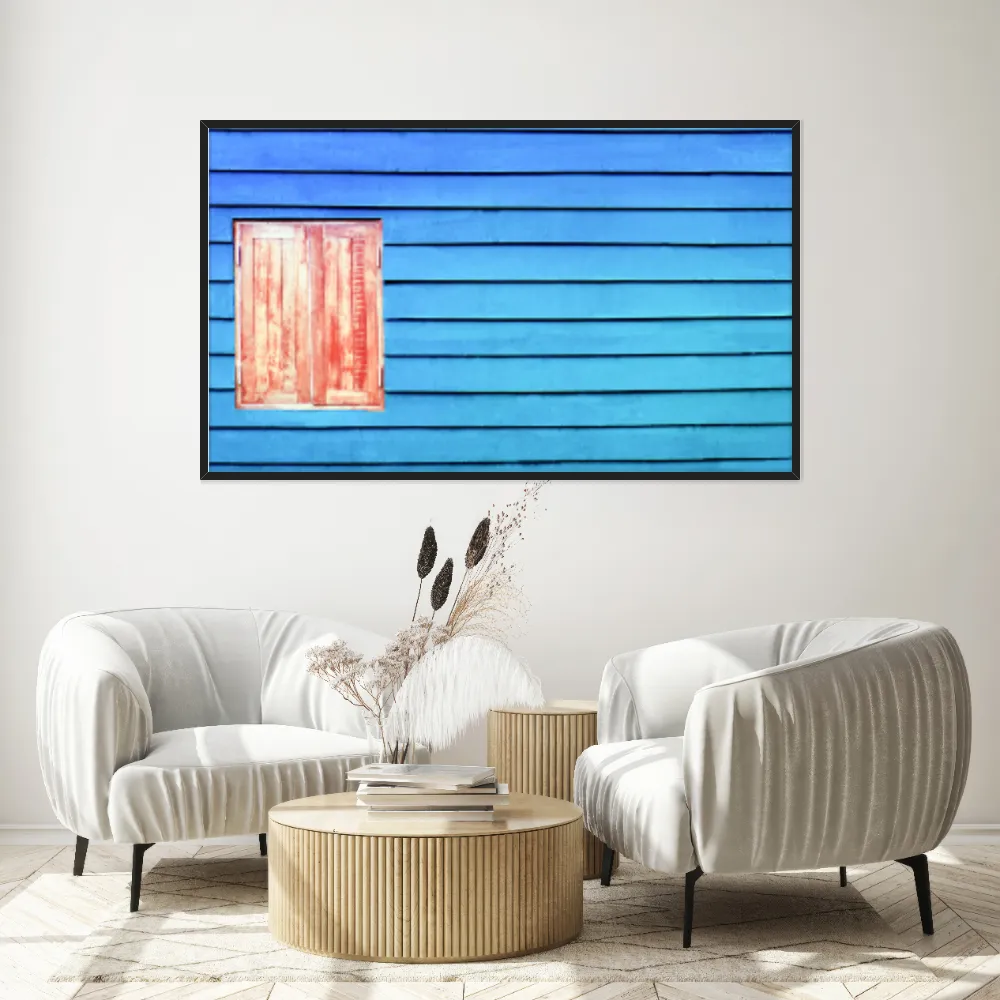 Quadro Decorativo Janela Antiga