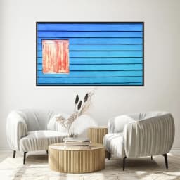 Quadro Decorativo Janela Antiga