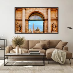 Quadro Decorativo Porta Del Popolo