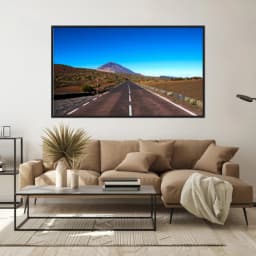 Quadro Decorativo Estrada Com Montanhas