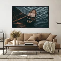 Quadro Decorativo Beira De Lago
