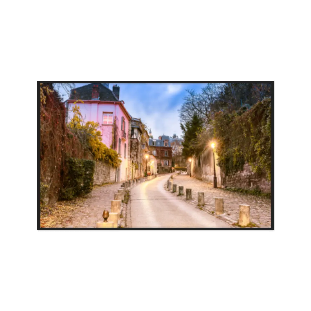 Quadro Decorativo Montmartre Paris
