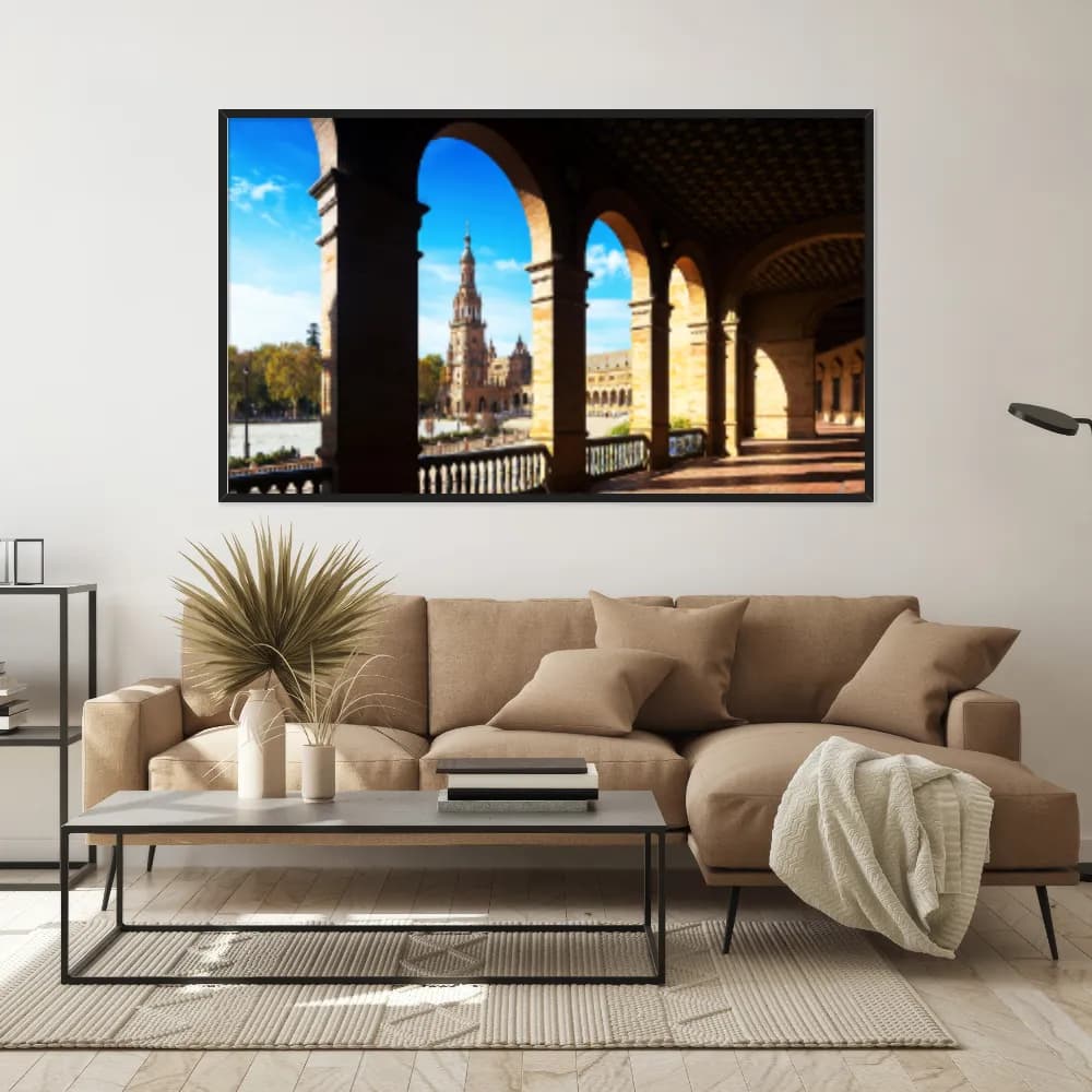 Quadro Decorativo Plaza Espanha