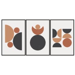 Kit Quadros Decorativos Geométrico