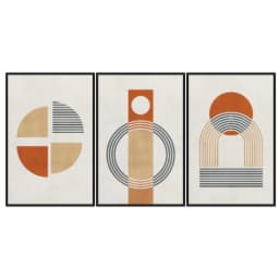 Kit Quadros Decorativos Geométrico