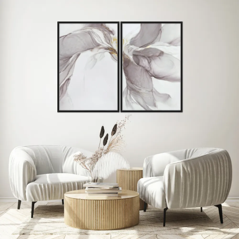 Kit Quadros Decorativos Mármore