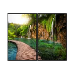 Kit Quadros Decorativos Passarela