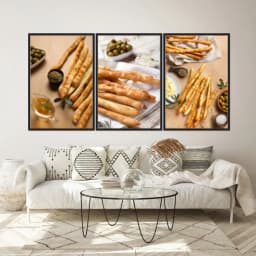 Kit Quadros Decorativos Petisco