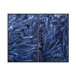 Kit Quadros Decorativos Fio Azul
