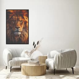 Quadro Decorativo Leão