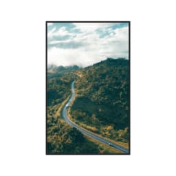 Quadro Decorativo Estrada Com Montanhas