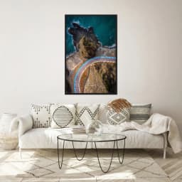 Quadro Decorativo Estrada No Mar