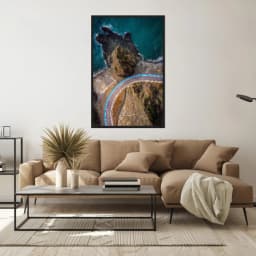 Quadro Decorativo Estrada No Mar