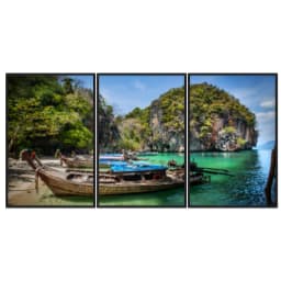 Kit Quadros Decorativos Vista De Montanha