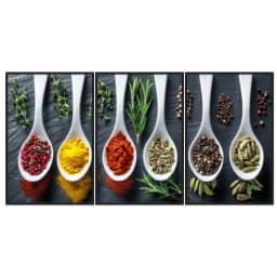 Kit Quadros Decorativos Tempero