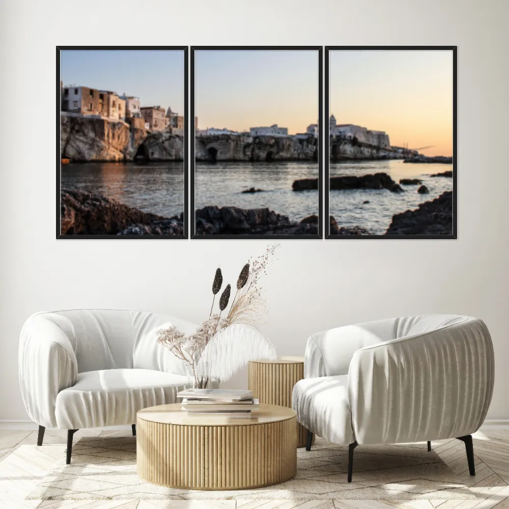 Kit Quadros Decorativos Mar