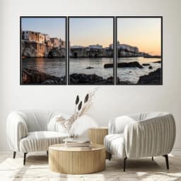 Kit Quadros Decorativos Mar