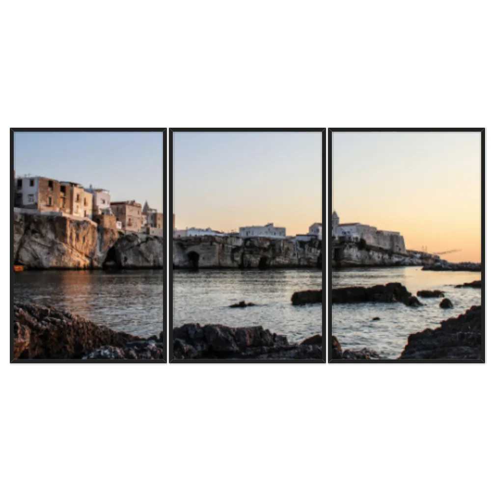 Kit Quadros Decorativos Mar
