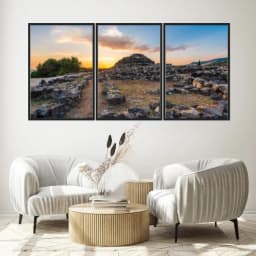 Kit Quadros Decorativos Pedras