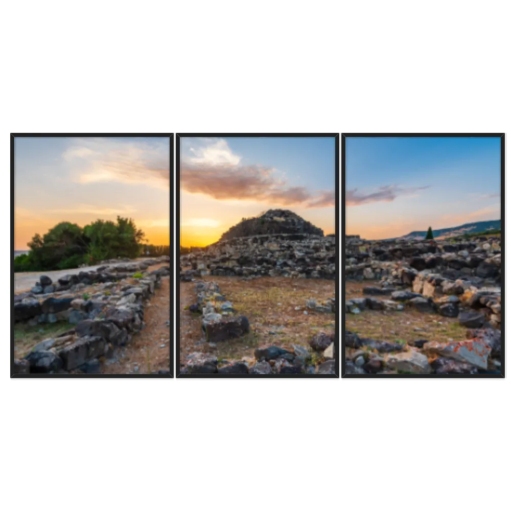 Kit Quadros Decorativos Pedras