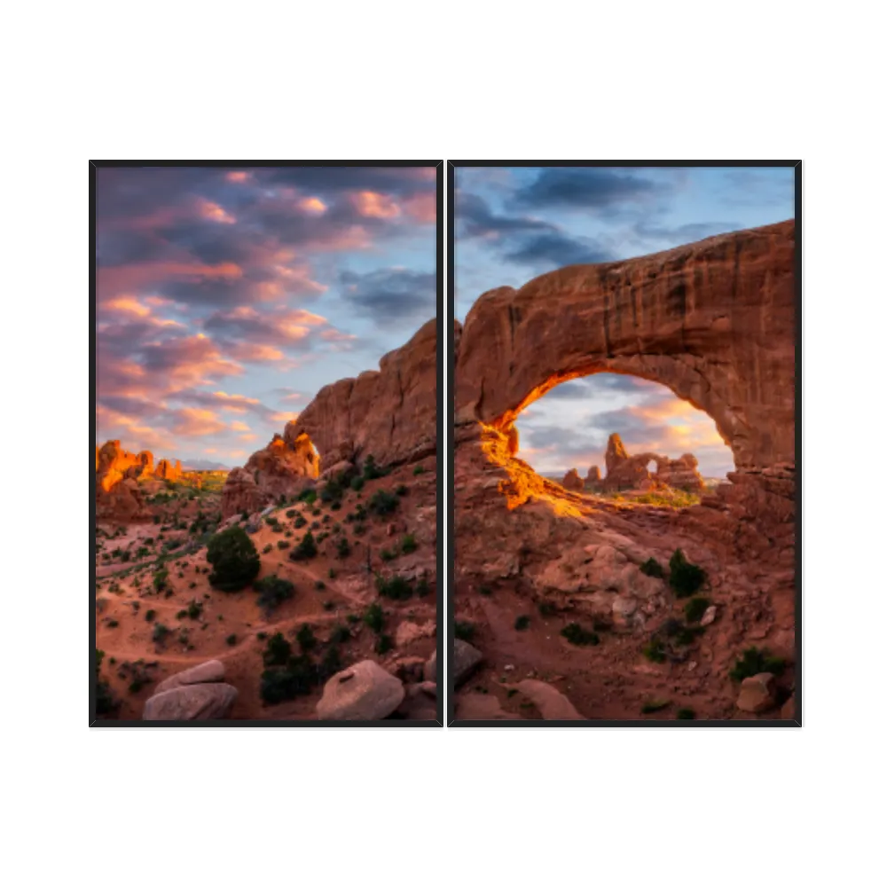 Kit Quadros Decorativos Arches