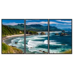 Kit Quadros Decorativos Mar