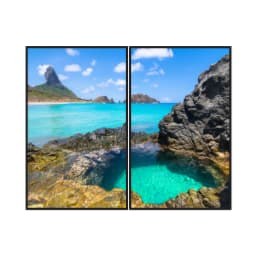 Kit Quadros Decorativos Fernando De Noronha